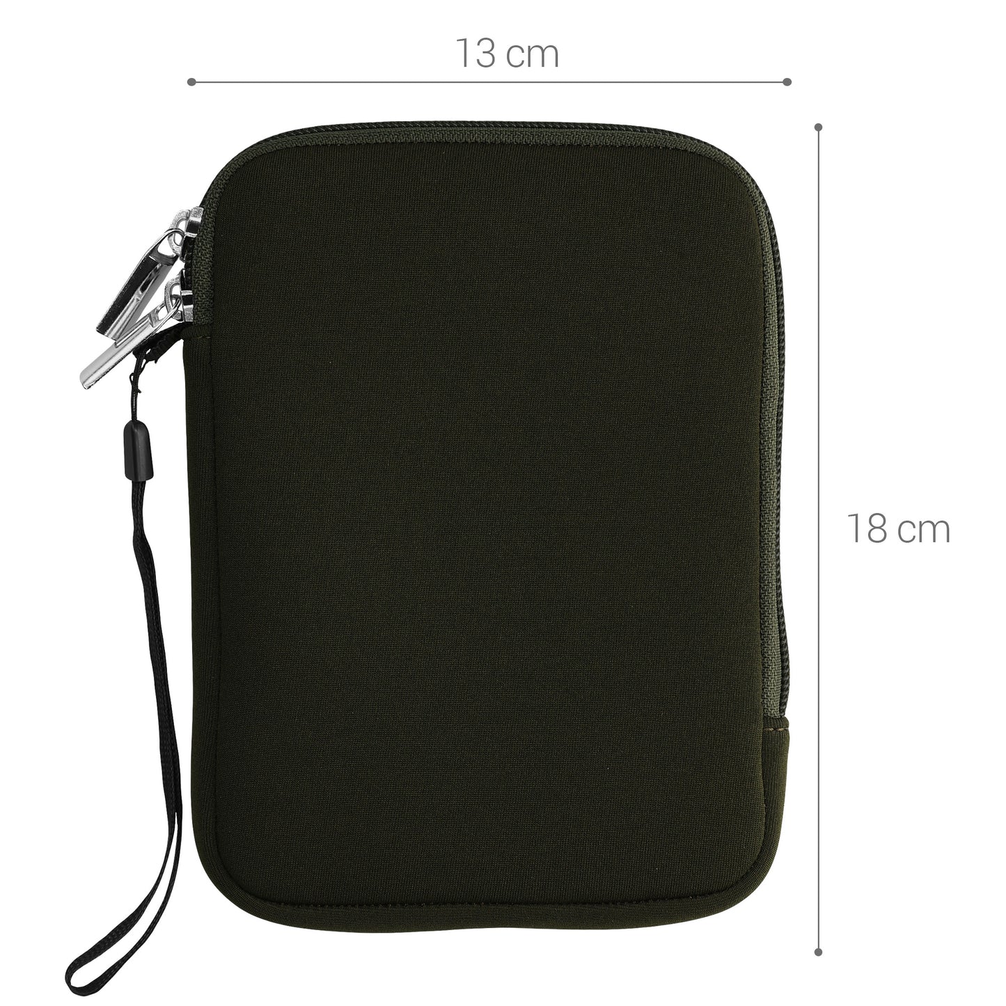 kwmobile Protective Bag for eReader Pouch Cover Case Protective Sleeve 17 x 12 x 2 cm Internal Dimensions