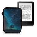 kwmobile Bag for eReader Protective Case Galaxy Tree Meadow 17 x 12 x 2 cm Inner Dimensions