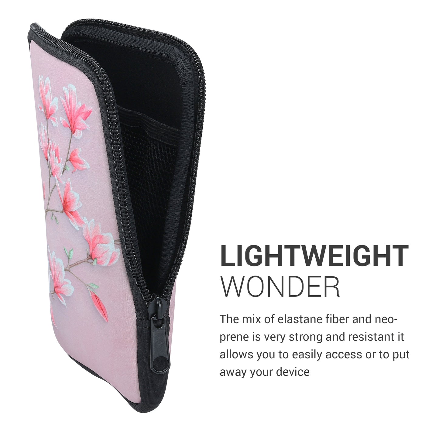 kwmobile Bag for eReader Protective Case Galaxy Tree Meadow 17 x 12 x 2 cm Inner Dimensions