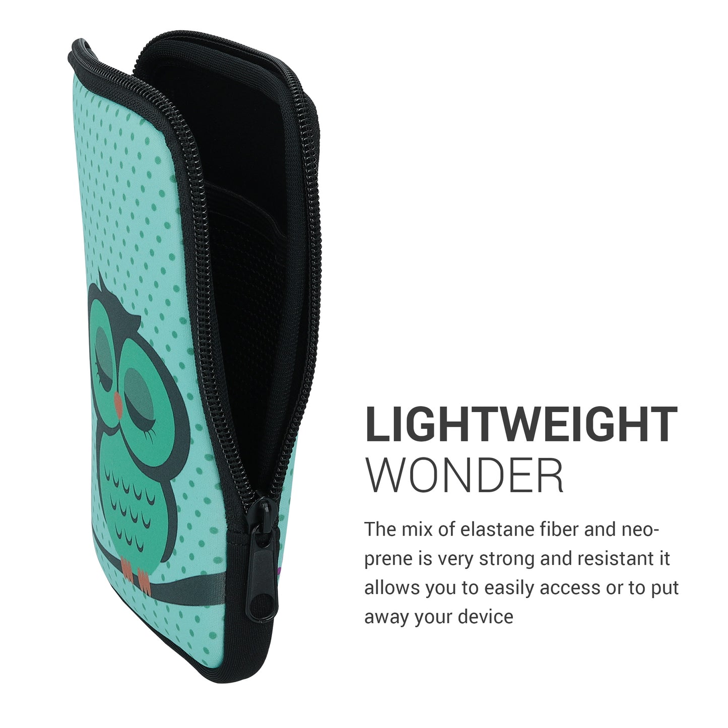 kwmobile Bag for eReader Protective Case Galaxy Tree Meadow 17 x 12 x 2 cm Inner Dimensions