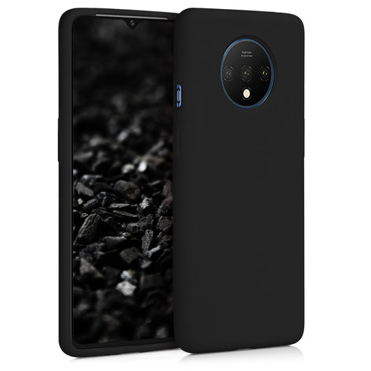kwmobile Phone Case for OnePlus 7T - Silicone Case - Wireless Charging - Protective Cover