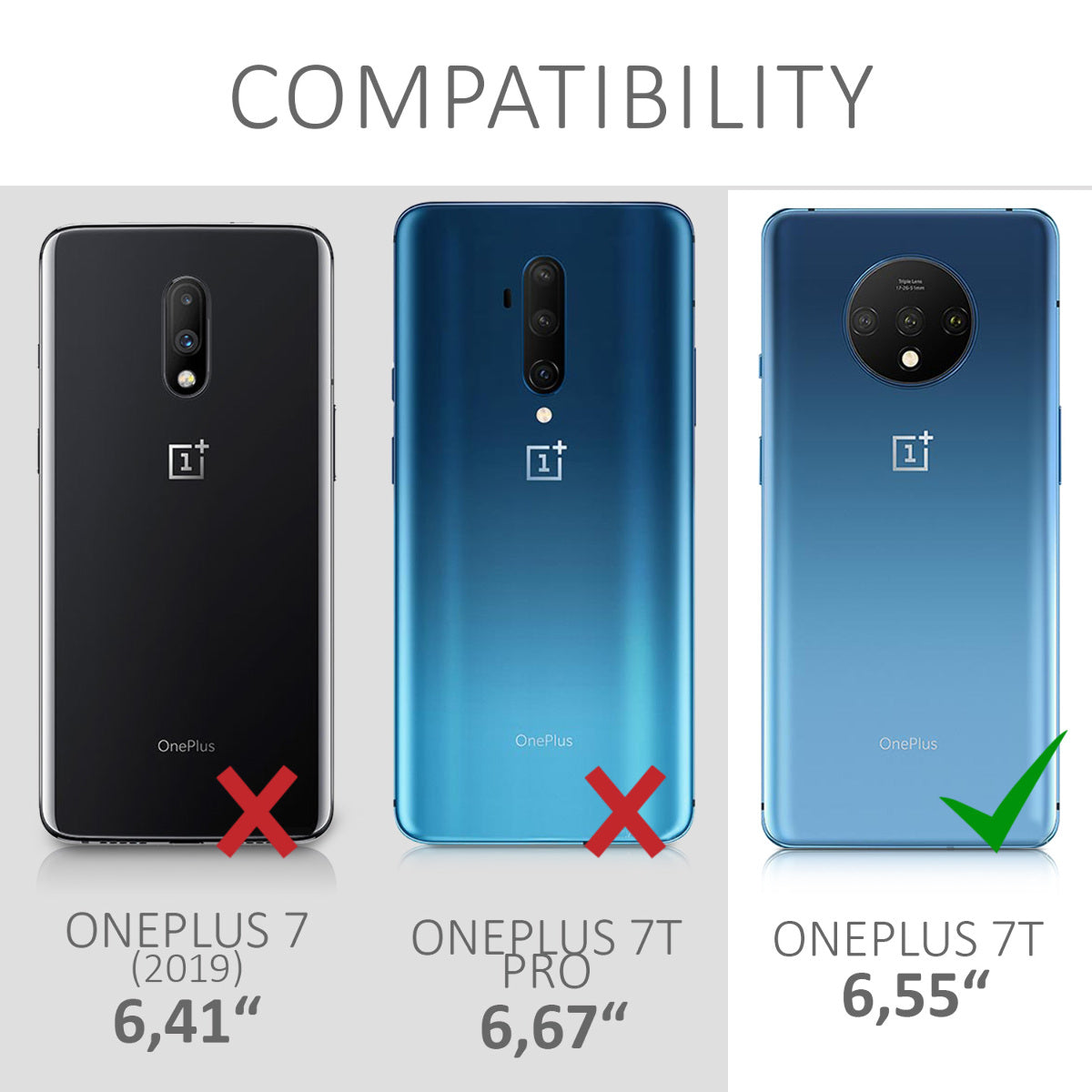 OnePlus 7T Silicone Phone Case