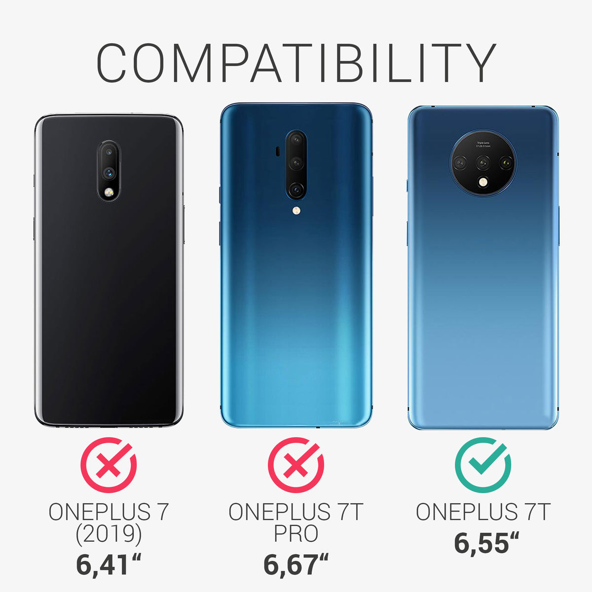 OnePlus 7T Silicone Phone Case