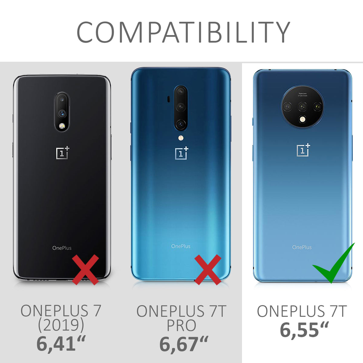 OnePlus 7T Silicone Phone Case