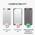 kwmobile Case Compatible with Apple iPod Touch 6G / 7G (6th and 7th Generation)