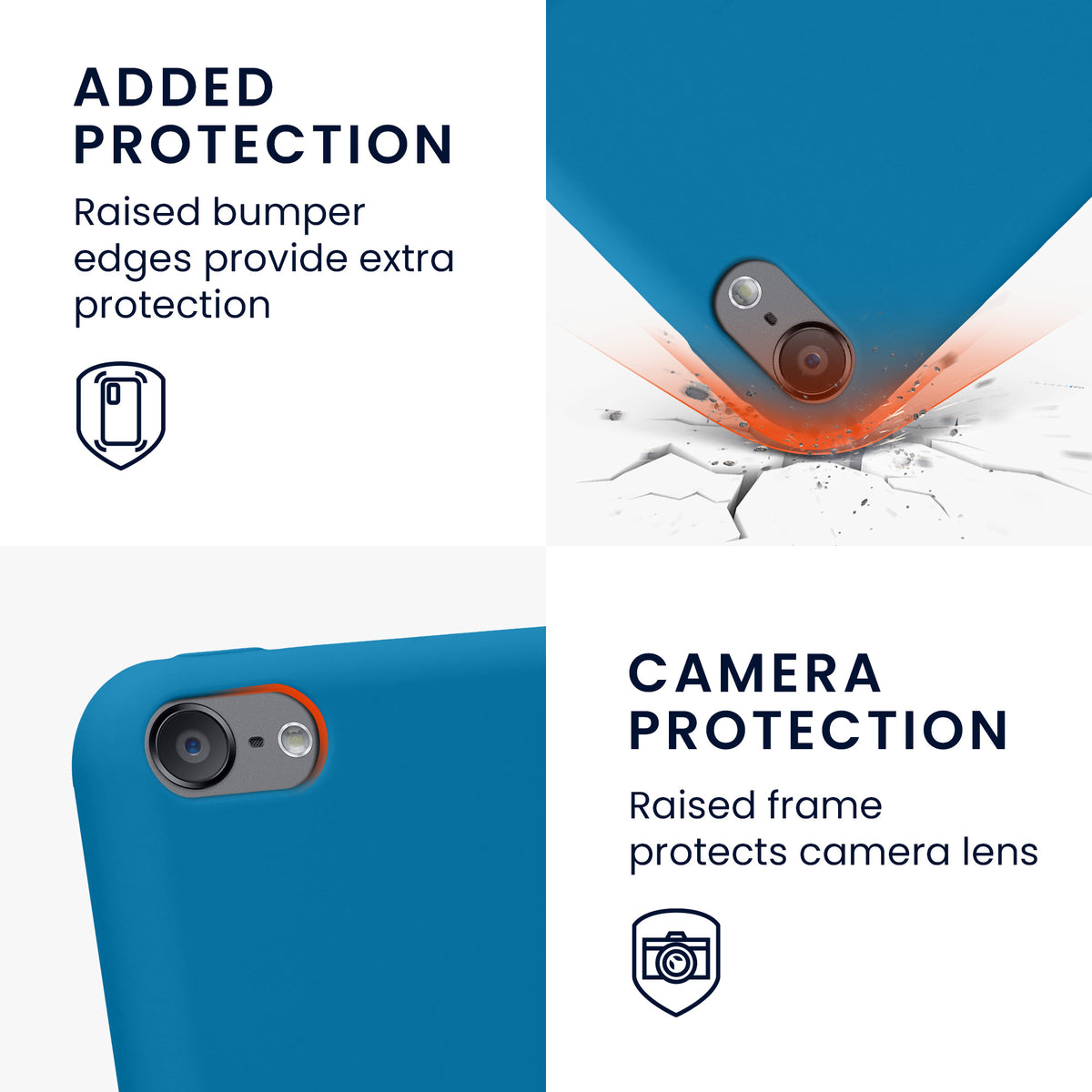 kwmobile Case Compatible with Apple iPod Touch 6G / 7G (6th and 7th Generation)