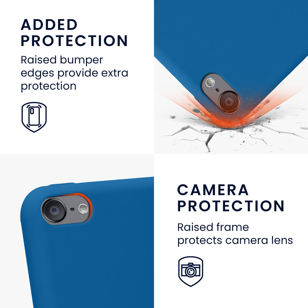 kwmobile Case Compatible with Apple iPod Touch 6G / 7G (6th and 7th Generation)