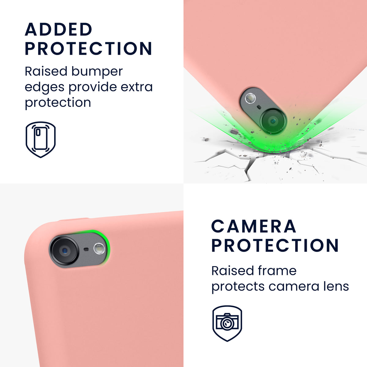 kwmobile Case Compatible with Apple iPod Touch 6G / 7G (6th and 7th Generation)