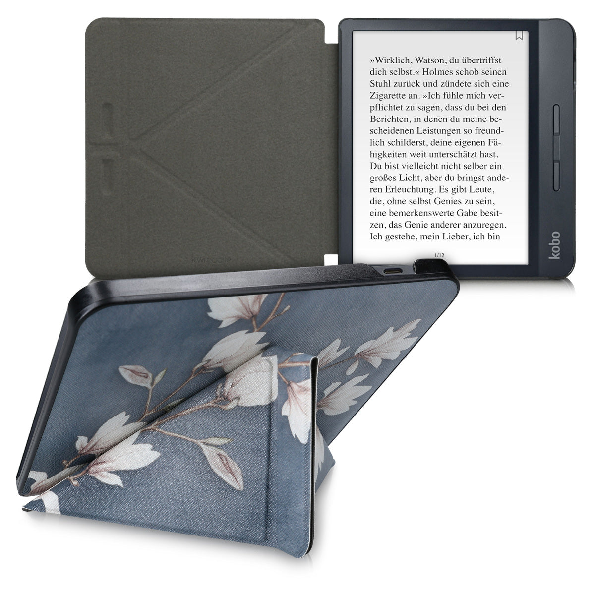 Kobo Libra H2O Faux Leather eReader Case