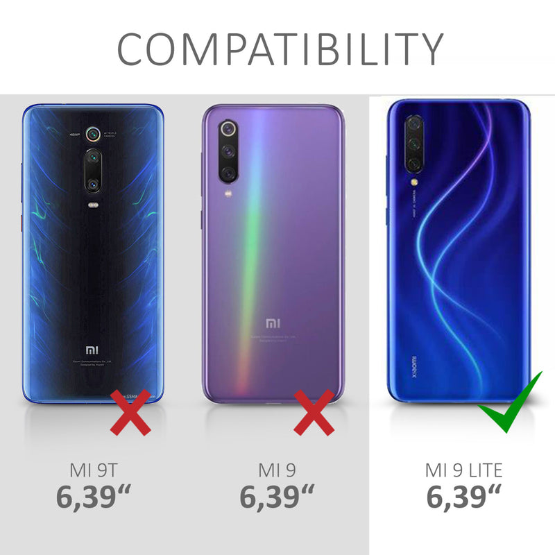 kwmobile Phone Case for Xiaomi Mi 9 Lite - Wireless Charging - Protective Cover