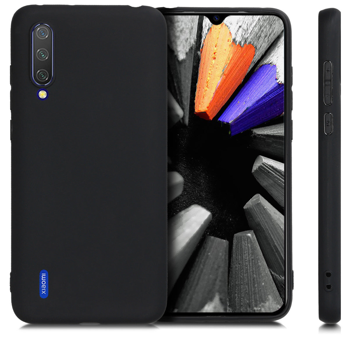 kwmobile Phone Case for Xiaomi Mi 9 Lite - Wireless Charging - Protective Cover