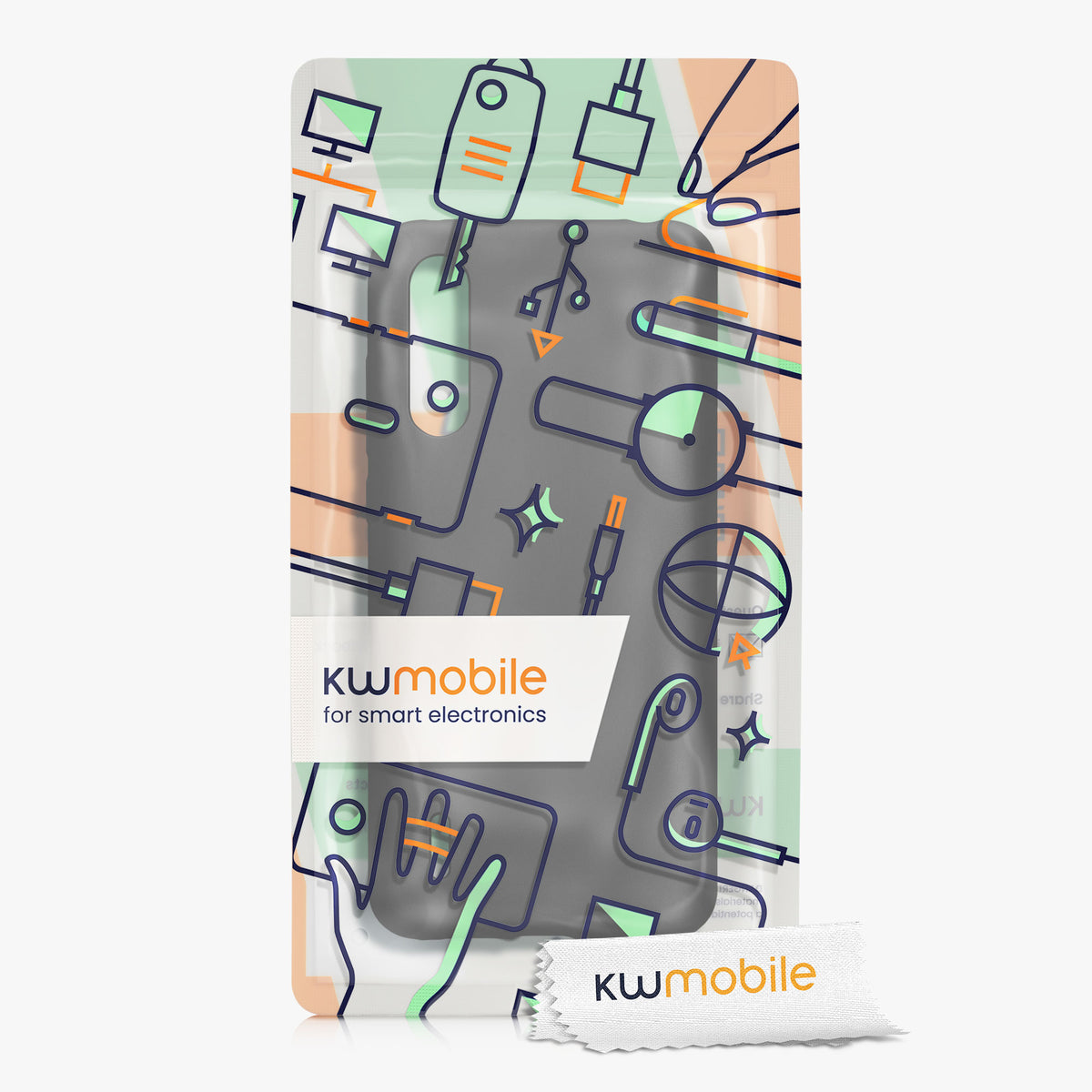 kwmobile Phone Case for Xiaomi Mi 9 Lite Case Silicone Case Protective Cover