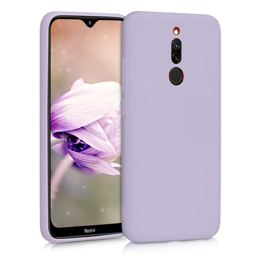 kwmobile Phone Case for Xiaomi Redmi 8 Cover - Soft Silicone Phone Case - Protective Cover