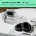 kwmobile Ear Pads for Mpow 059 / H5 / H1 / H7 / H20 Ear Cushions Replacement Parts Headphone Earpads Over Ear Headphones