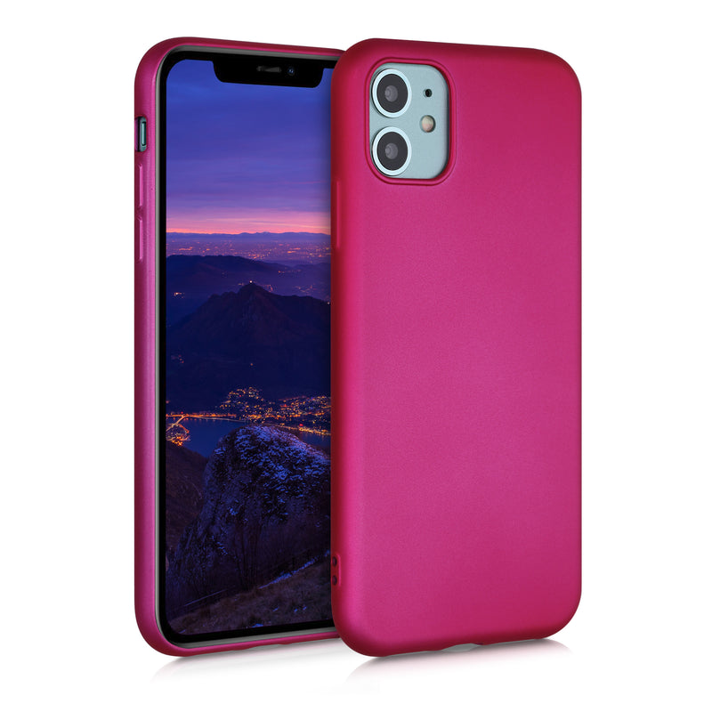 kwmobile Phone Case for Apple iPhone 11 Case - Silicone Case - Protective Cover