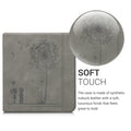 kwmobile Case for Tolino Vision 5 - eReader Cover Made of Faux Leather with Auto Sleep Function - Dandelion Love