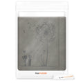 kwmobile Case for Tolino Vision 5 - eReader Cover Made of Faux Leather with Auto Sleep Function - Dandelion Love