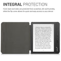kwmobile Case for Tolino Vision 5 - eReader Cover Made of Faux Leather with Auto Sleep Function - Dandelion Love