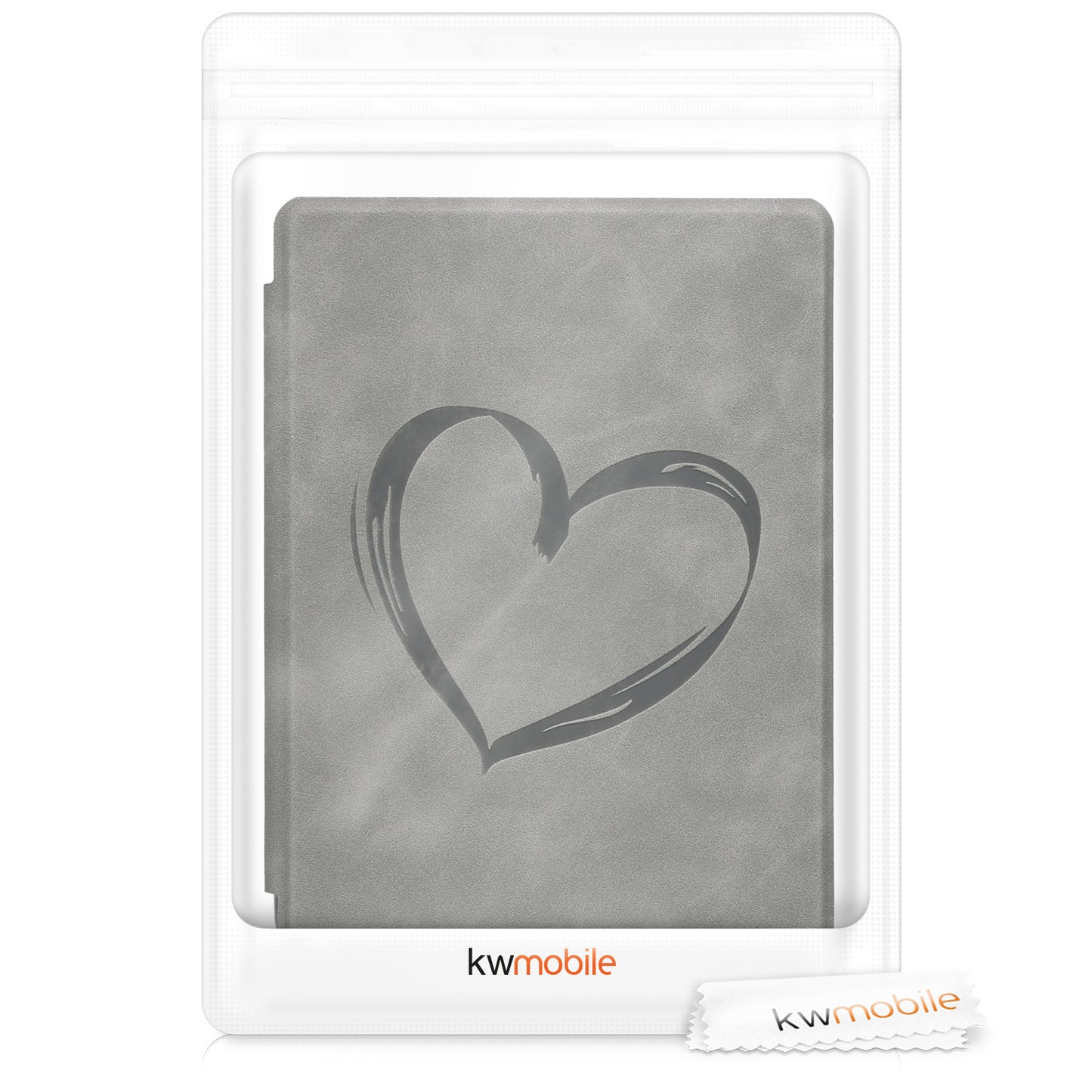 kwmobile Schutzhülle für Tolino Page 2 Hülle - eReader Case aus Kunstleder mit Auto Sleep Funktion - [dsg03] - Hüllen