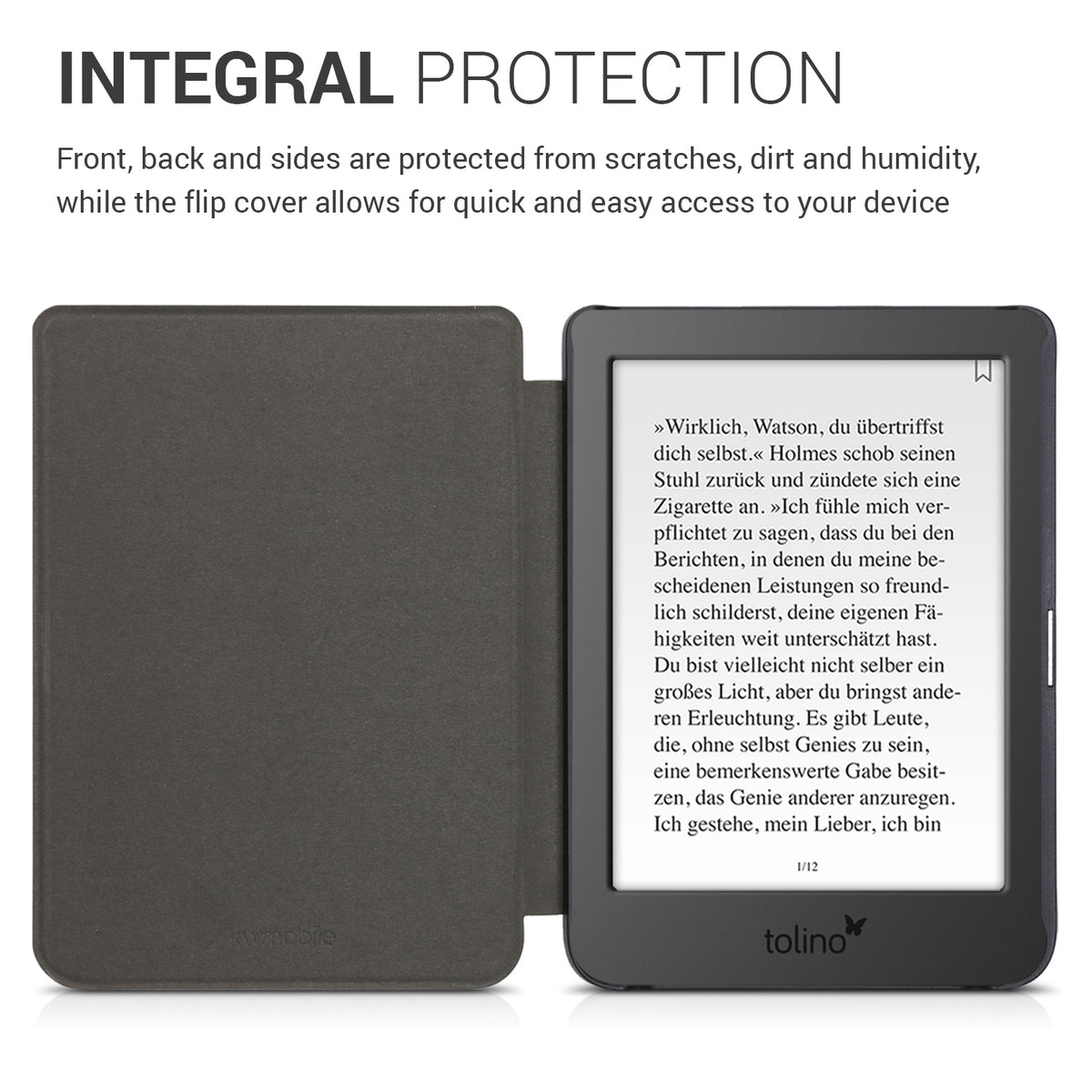 Tolino Page 2 with Auto Sleep eReader Case