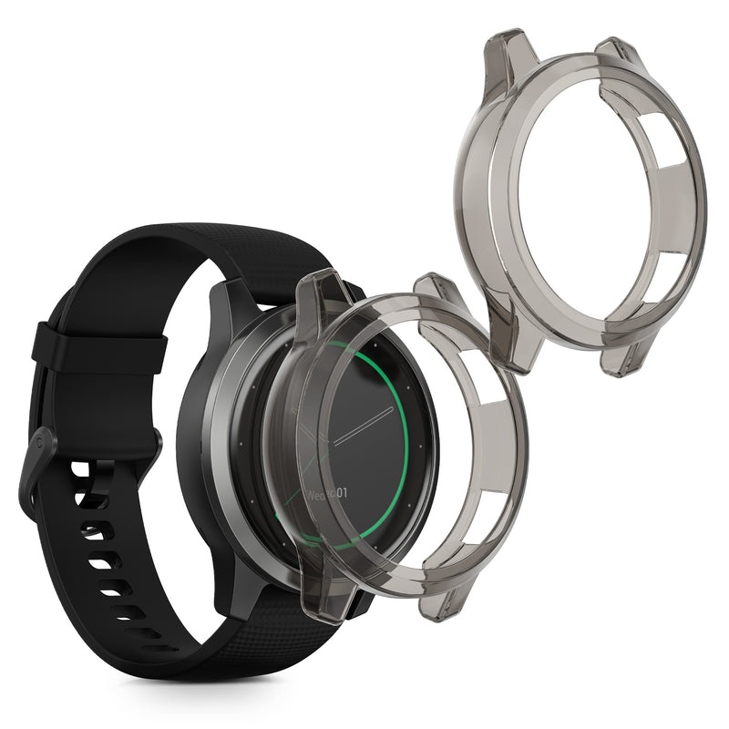 Garmin Vivoactive 4 (45 mm) 2x Sports Protective Case without Tracker
