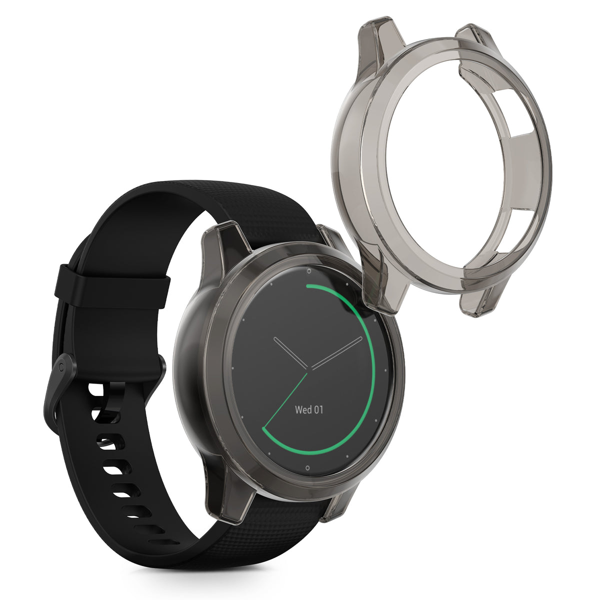 Garmin Vivoactive 4 (45 mm) 2x Sports Protective Case without Tracker