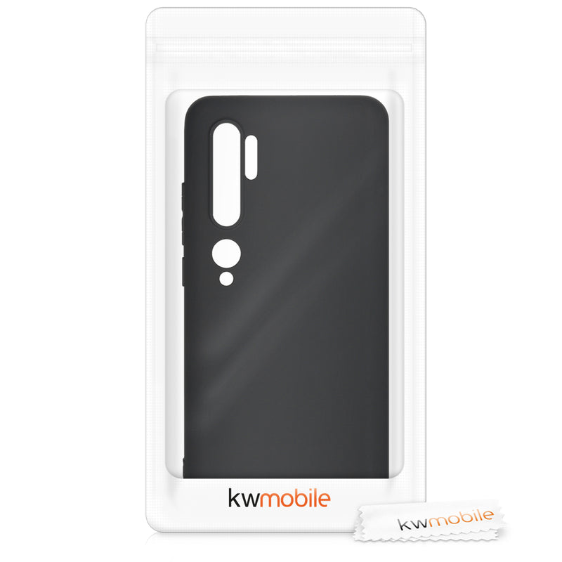 kwmobile Phone Case for Xiaomi Mi Note 10 / Note 10 Pro - Soft Silicone Phone Cover - Protective Case