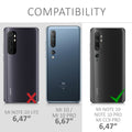 kwmobile Phone Case for Xiaomi Mi Note 10 / Note 10 Pro - Soft Silicone Phone Cover - Protective Case