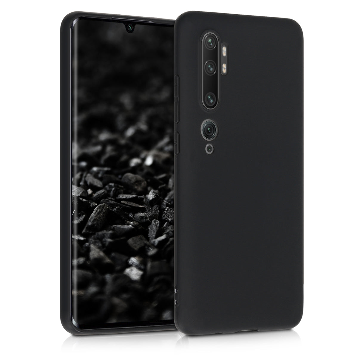 kwmobile Phone Case for Xiaomi Mi Note 10 / Note 10 Pro - Soft Silicone Phone Cover - Protective Case