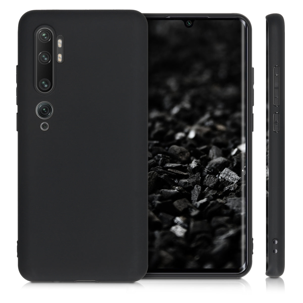 kwmobile Phone Case for Xiaomi Mi Note 10 / Note 10 Pro - Soft Silicone Phone Cover - Protective Case