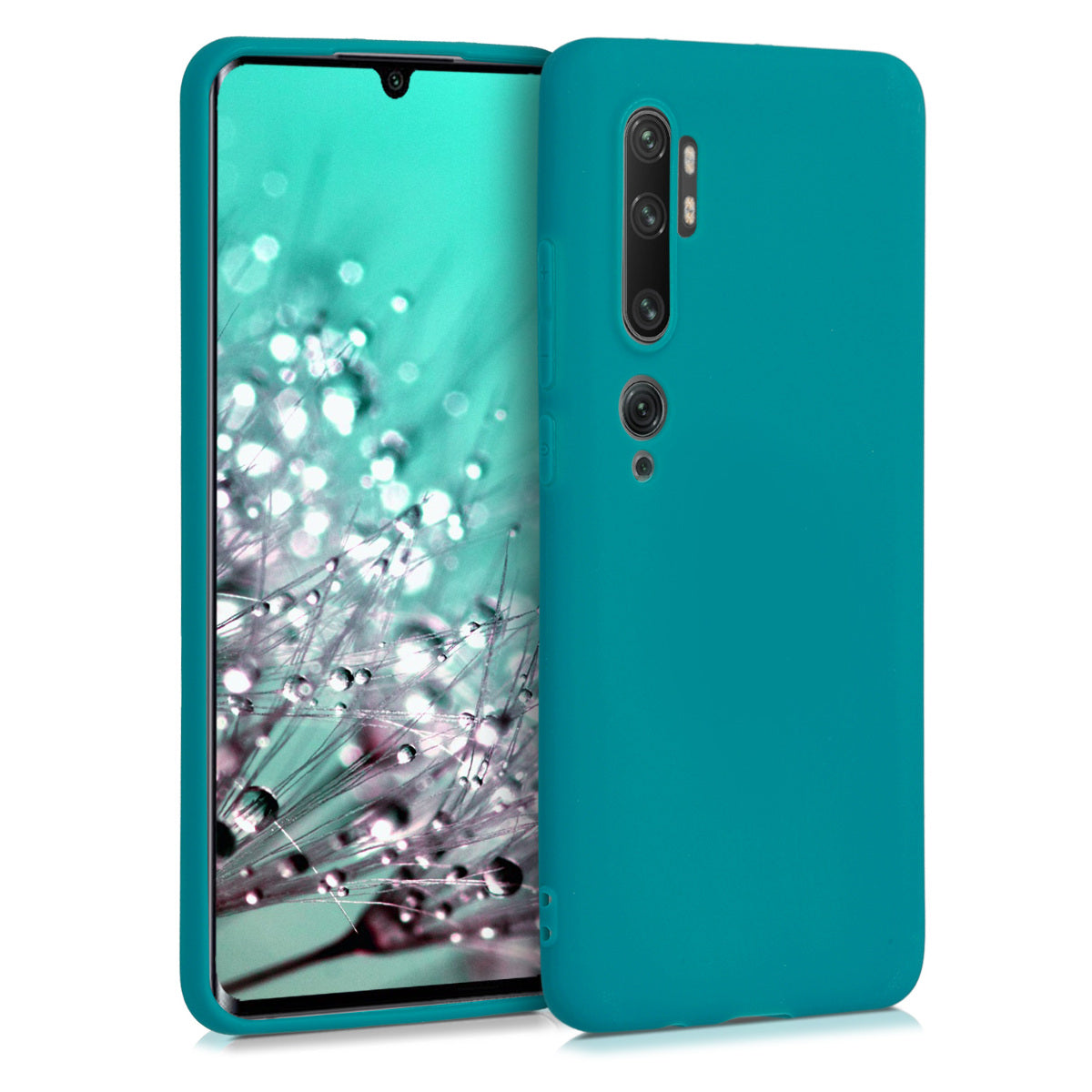 kwmobile Phone Case for Xiaomi Mi Note 10 / Note 10 Pro - Soft Silicone Phone Cover - Protective Case