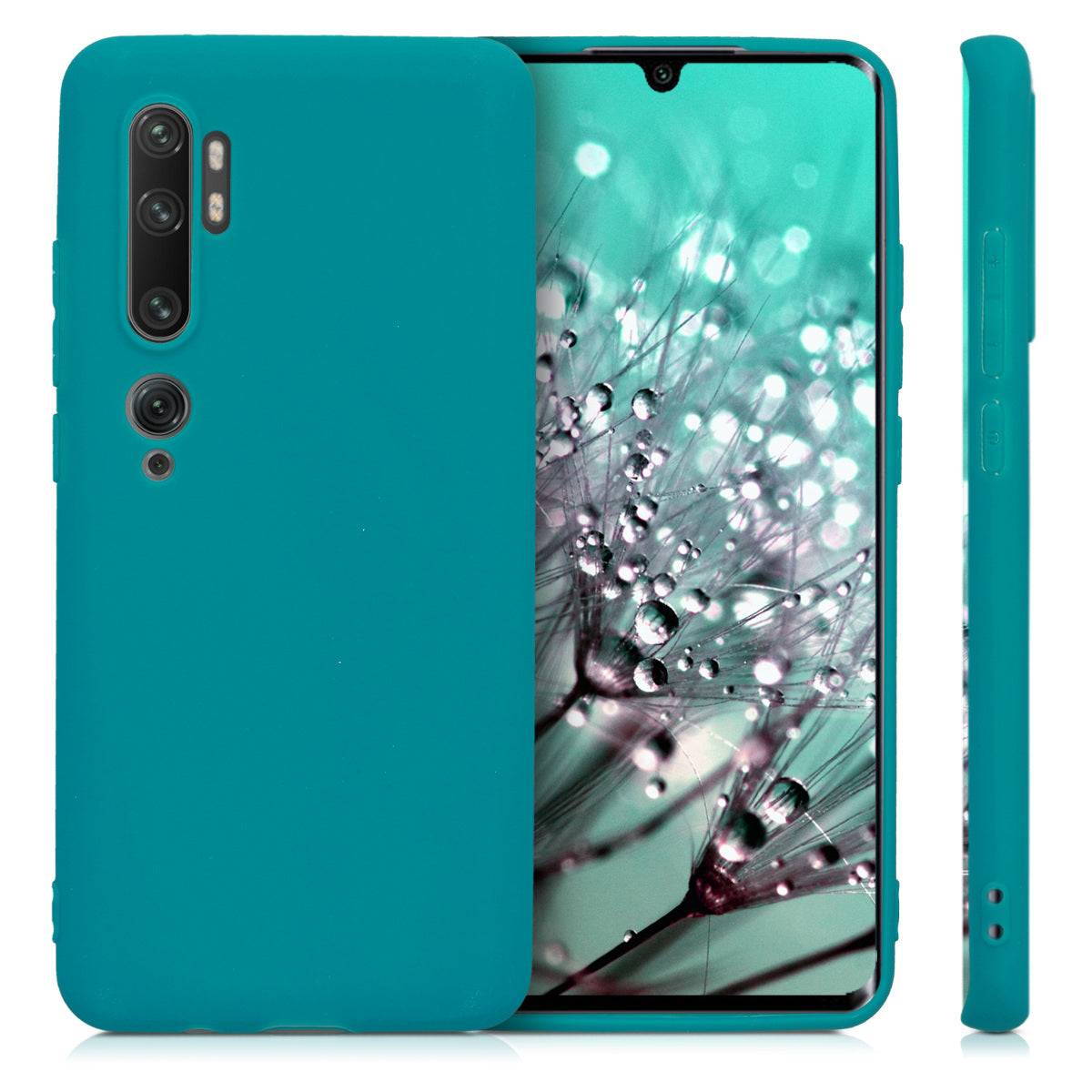 kwmobile Phone Case for Xiaomi Mi Note 10 / Note 10 Pro - Soft Silicone Phone Cover - Protective Case