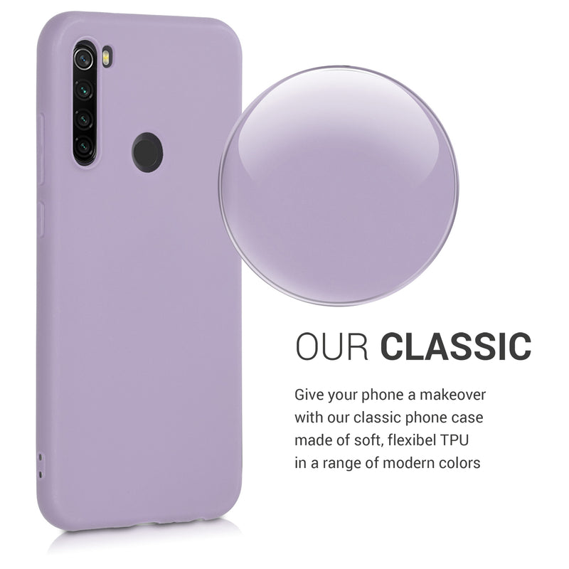 kwmobile Phone Case for Xiaomi Redmi Note 8T - Wireless Charging - Protective Cover