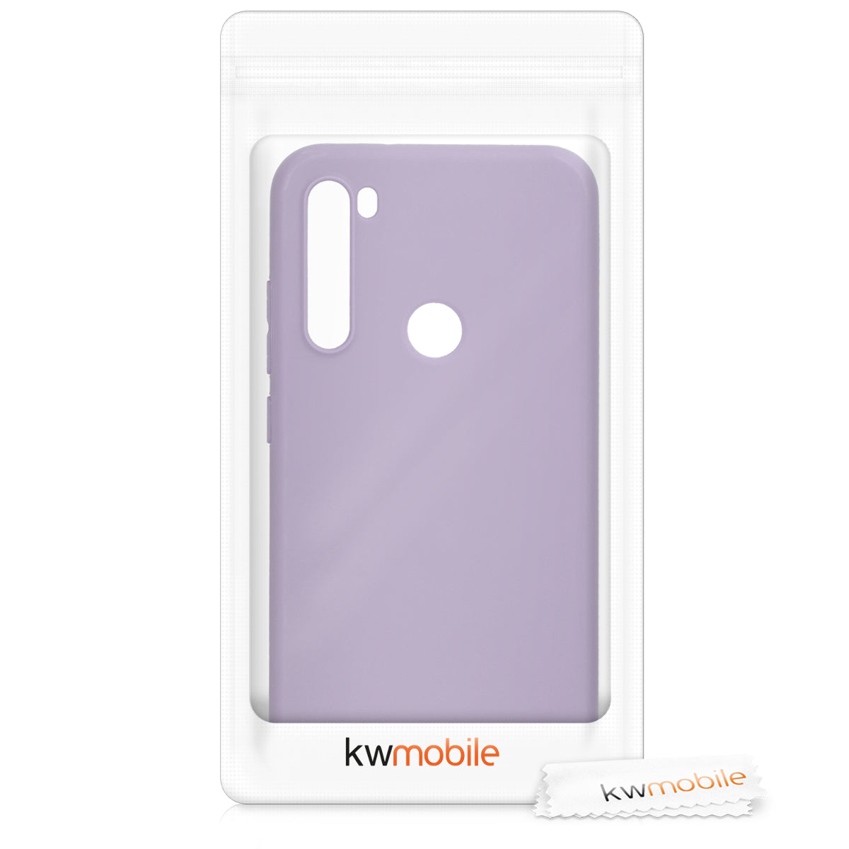 kwmobile Phone Case for Xiaomi Redmi Note 8T - Wireless Charging - Protective Cover