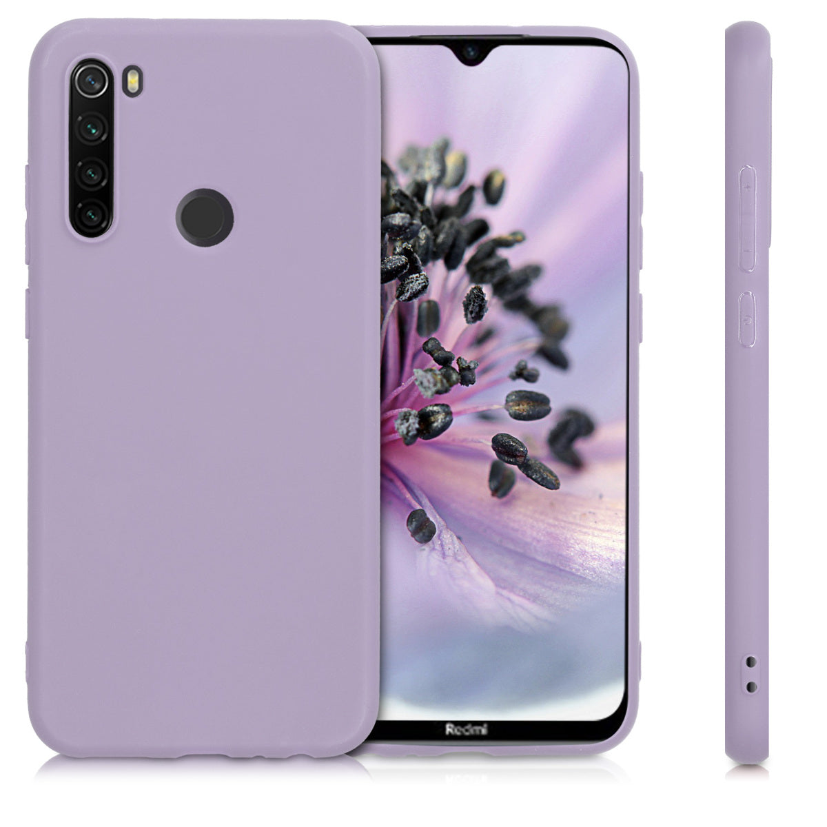 kwmobile Phone Case for Xiaomi Redmi Note 8T - Wireless Charging - Protective Cover