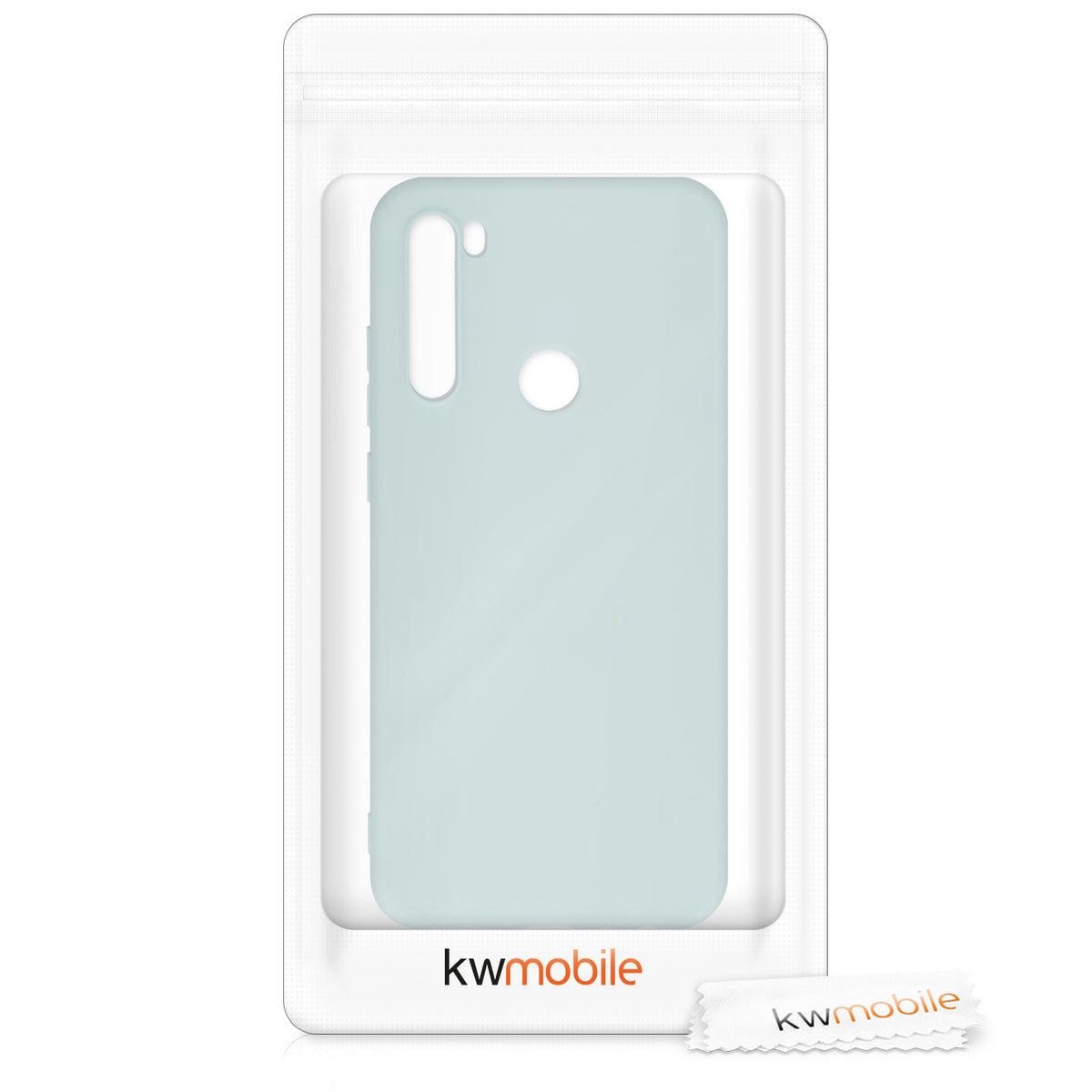 kwmobile Phone Case for Xiaomi Redmi Note 8T - Wireless Charging - Protective Cover