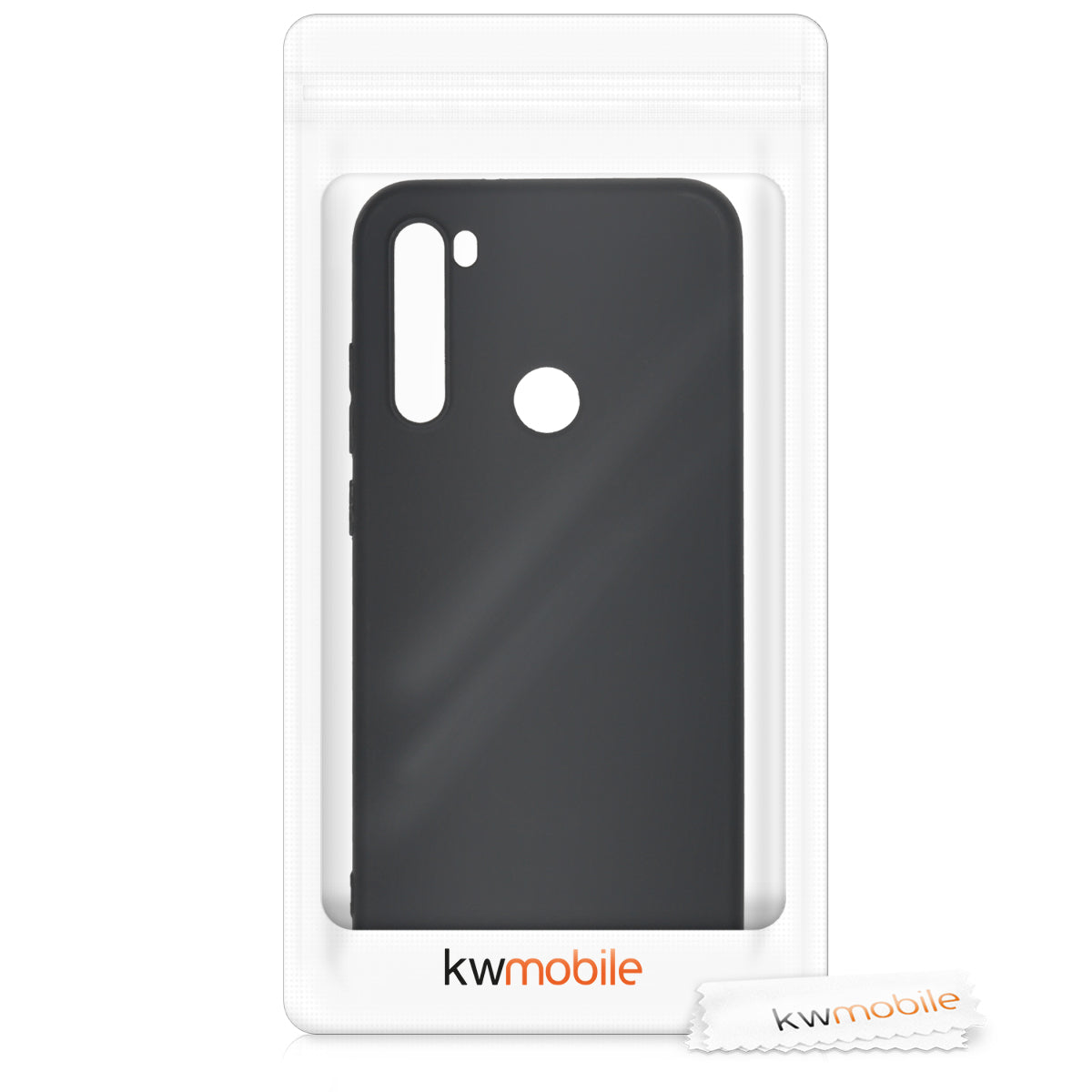 kwmobile Phone Case for Xiaomi Redmi Note 8T - Wireless Charging - Protective Cover