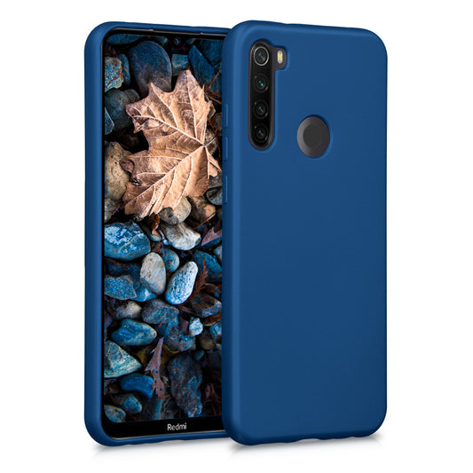 kwmobile Phone Case for Xiaomi Redmi Note 8T - Shimmering Silicone Case - Protective Cover
