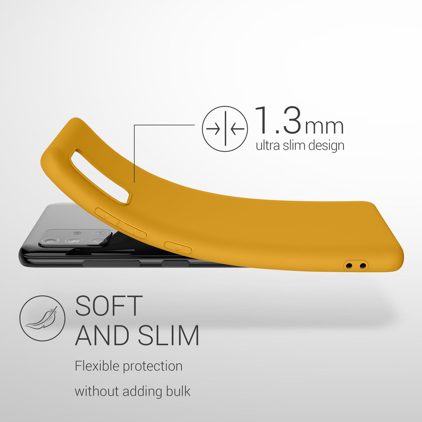 kwmobile Phone Case for Samsung Galaxy A51 Protective Cover