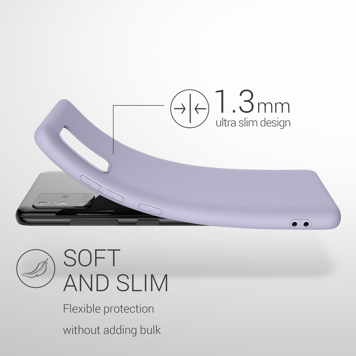 kwmobile Phone Case for Samsung Galaxy A51 Protective Cover