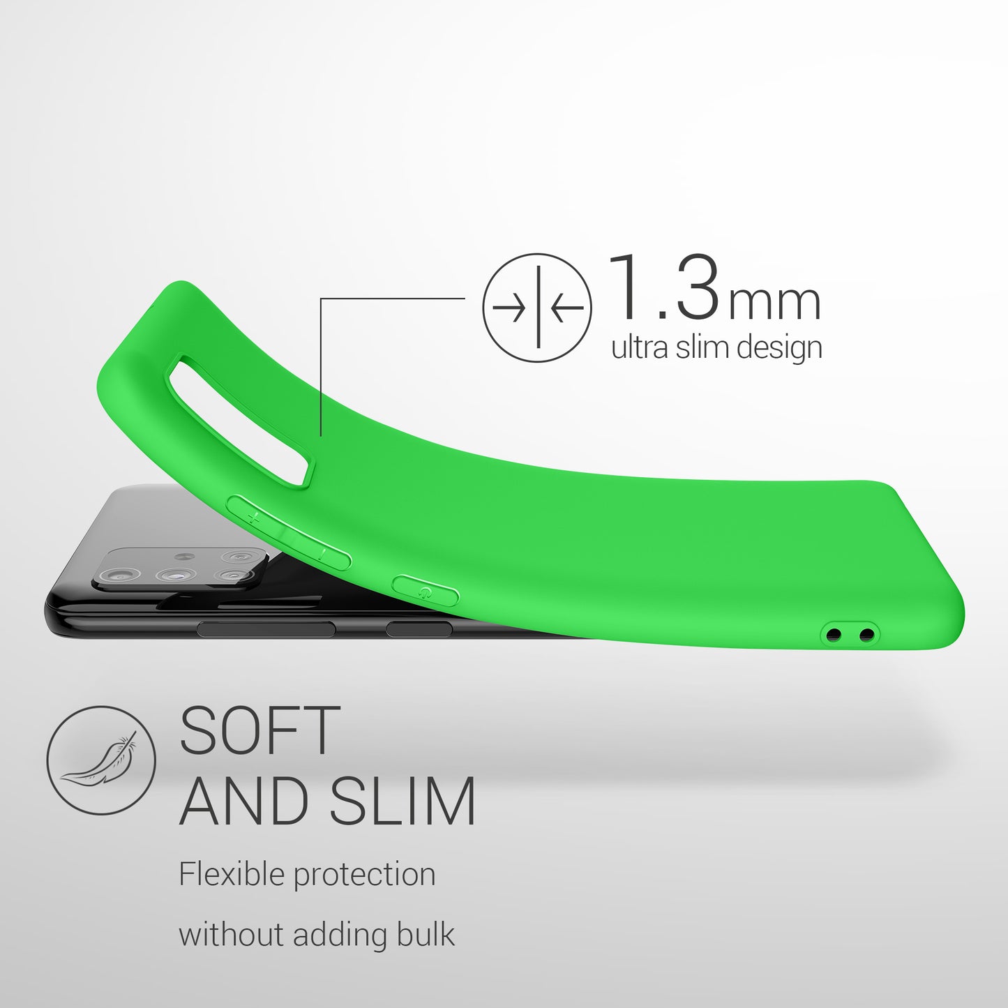 kwmobile Phone Case for Samsung Galaxy A51 Protective Cover