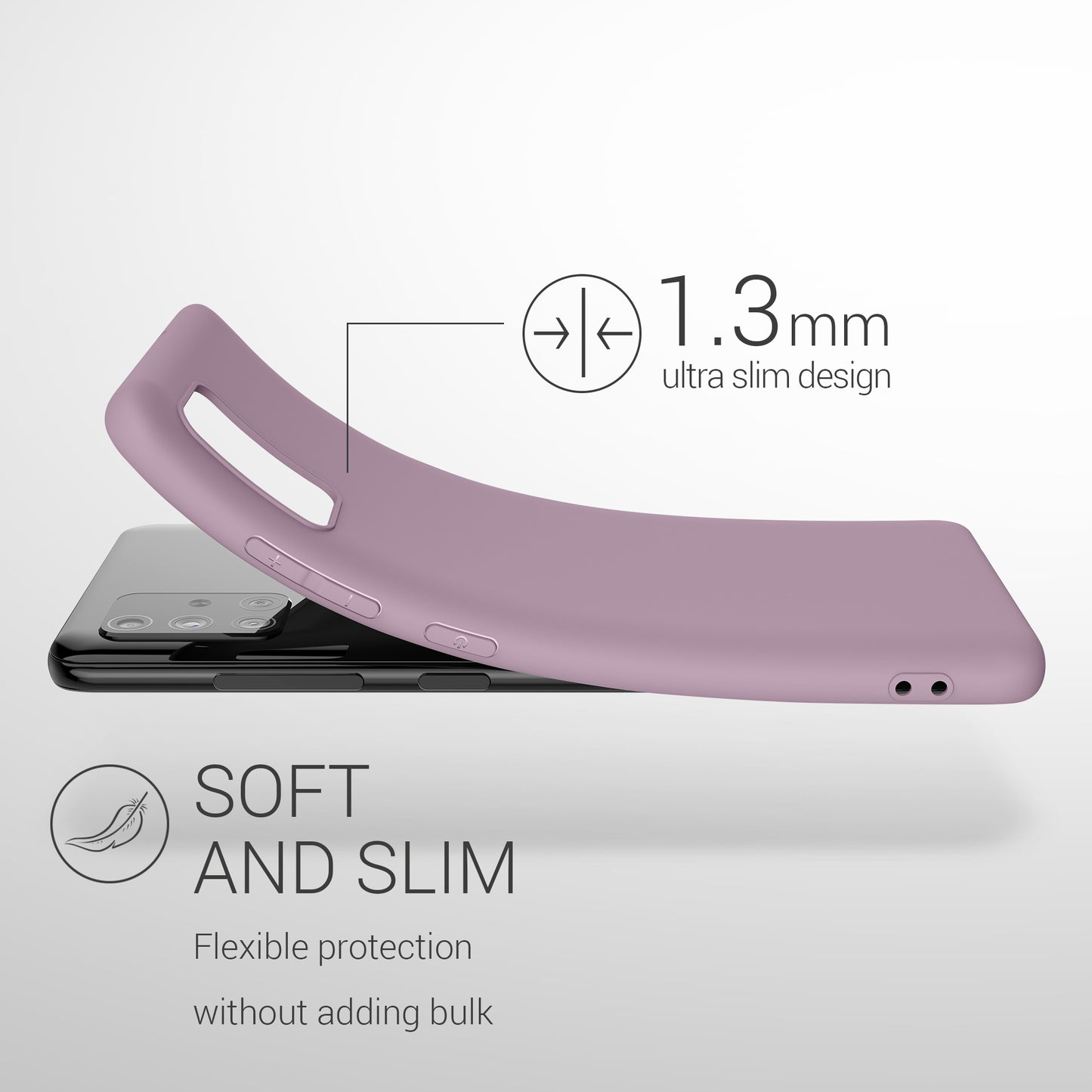kwmobile Phone Case for Samsung Galaxy A51 Protective Cover