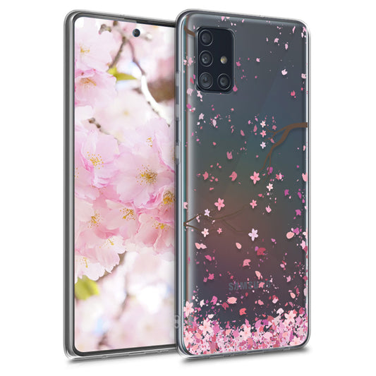 kwmobile Case Compatible with Samsung Galaxy A51 - Silicone Transparent Cover
