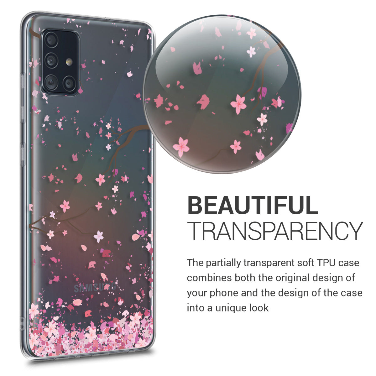 Samsung Galaxy A51 Clear Silicone Phone Case