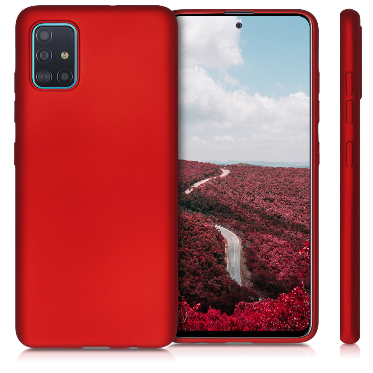 kwmobile Phone Case for Samsung Galaxy A51 - Silicone Case - Protective Cover