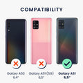 kwmobile Phone Case for Samsung Galaxy A51 - Silicone Case - Protective Cover