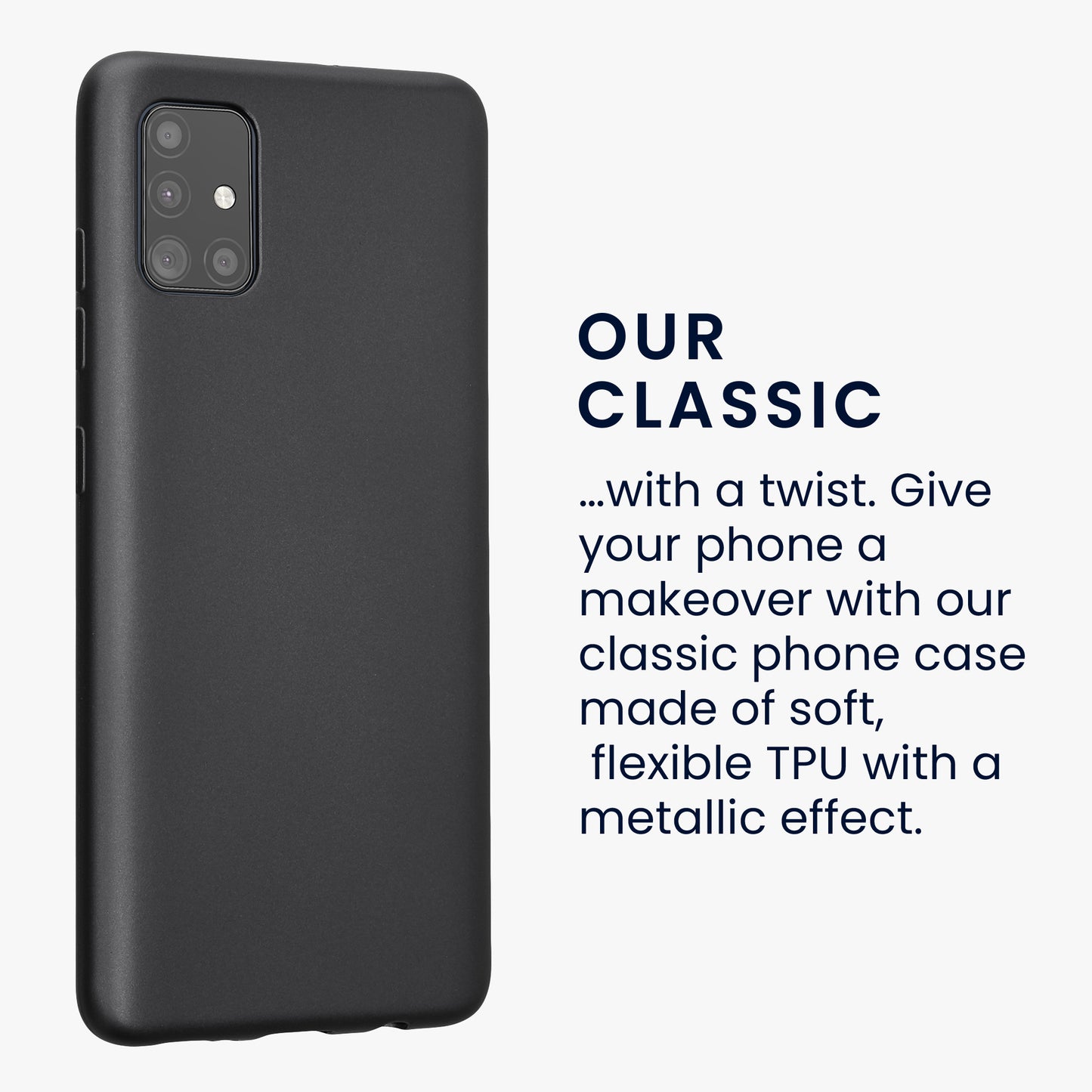 kwmobile Phone Case for Samsung Galaxy A51 - Silicone Case - Protective Cover