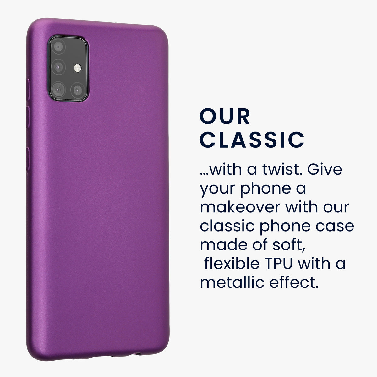 kwmobile Phone Case for Samsung Galaxy A51 - Silicone Case - Protective Cover