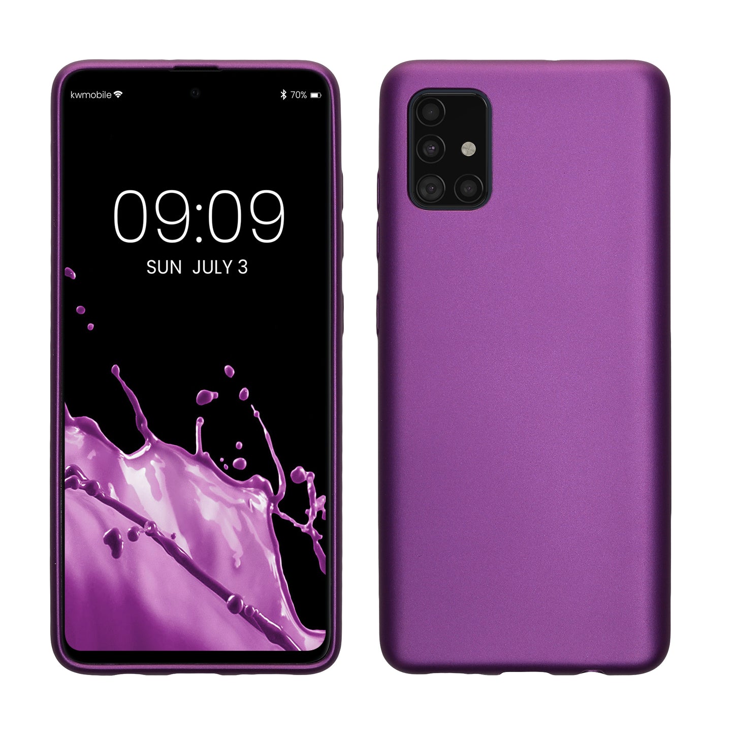 kwmobile Phone Case for Samsung Galaxy A51 - Silicone Case - Protective Cover