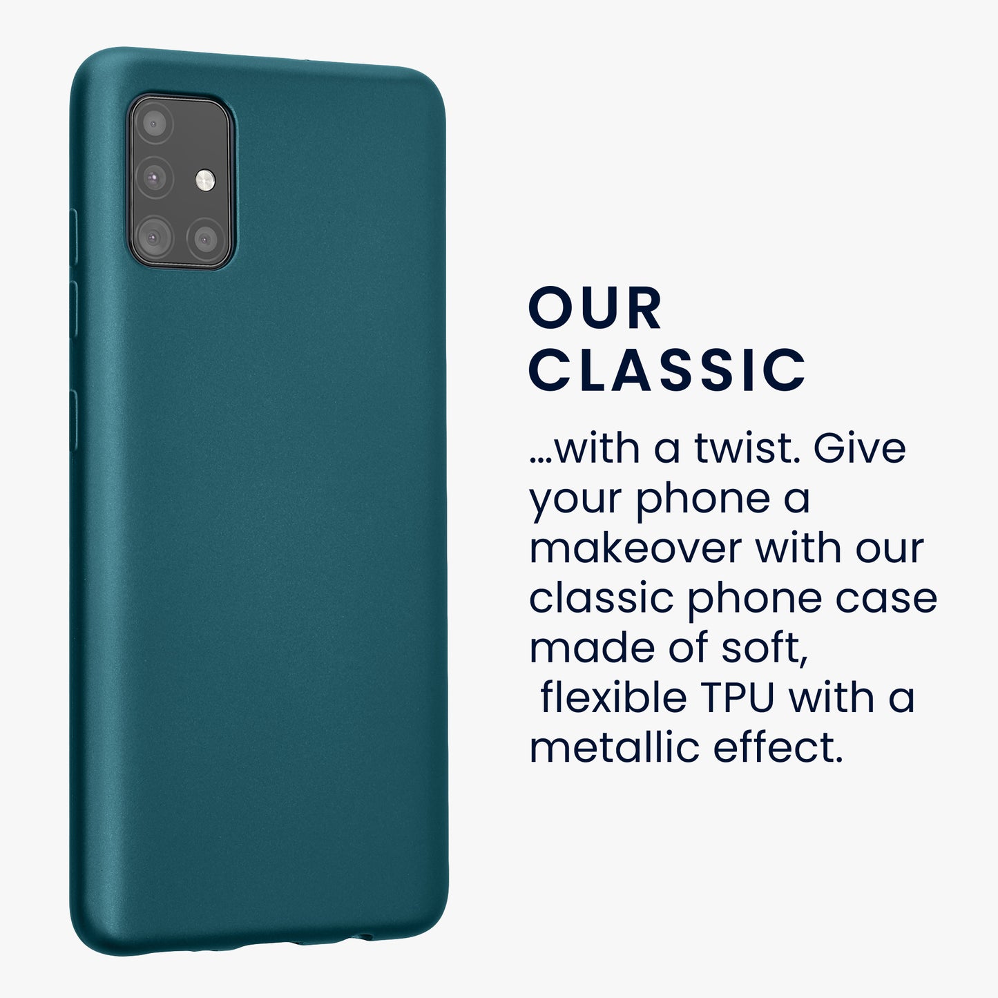kwmobile Phone Case for Samsung Galaxy A51 - Silicone Case - Protective Cover